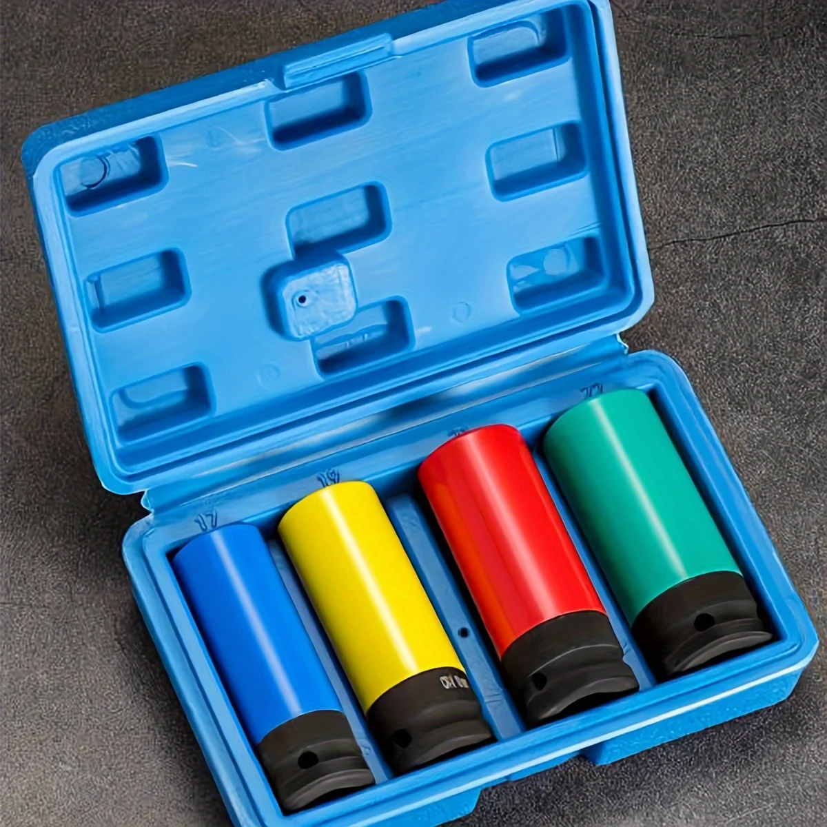 Impact Socket Thin Wall Deep Metric Set - Набор ударных головок с тонкими стенками
