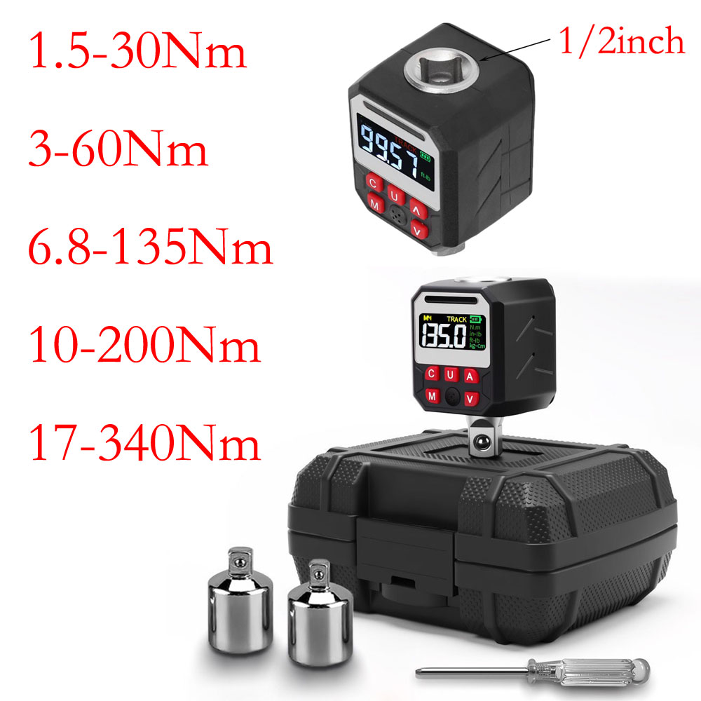 Digital Torque Wrench 1/2 Inch 200Nm - 1/2 дюйма цифровой динамометрический адаптер электронный
