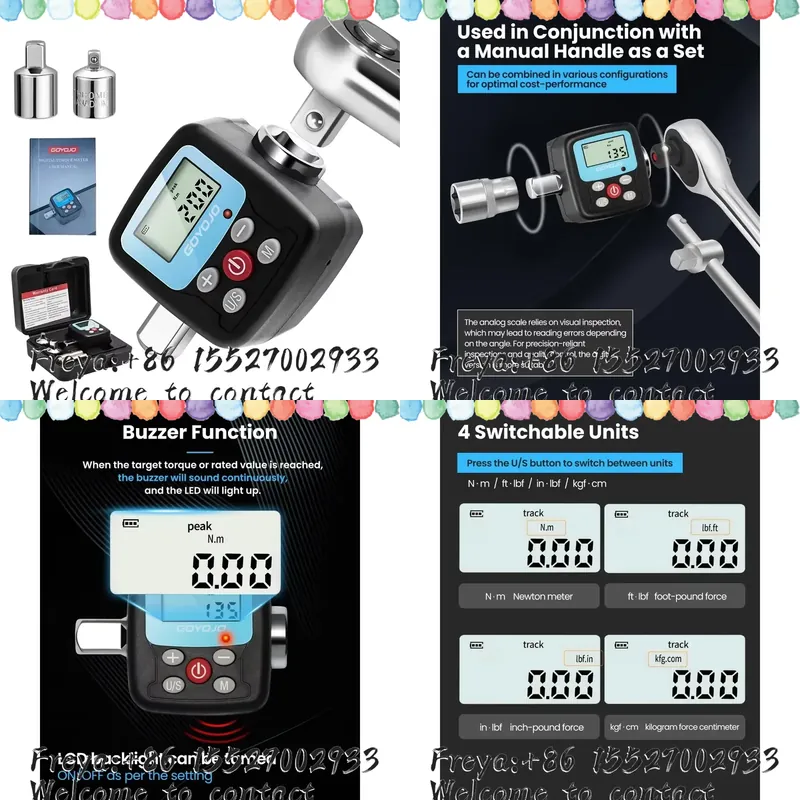 Electronic Torque Adapter 3/8 1/2 Digital - Цифровой адаптер для динамометрического ключа 1/2