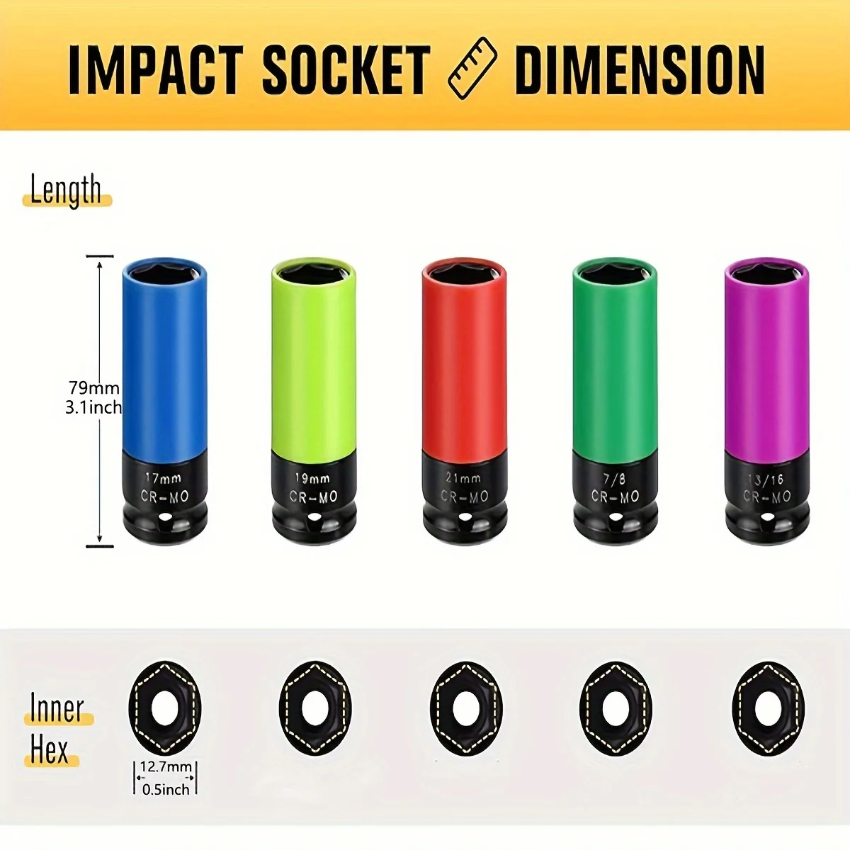 Метрическая ударная глубокая т – обзор и цена Impact Socket Thin Wall Deep Metric Set