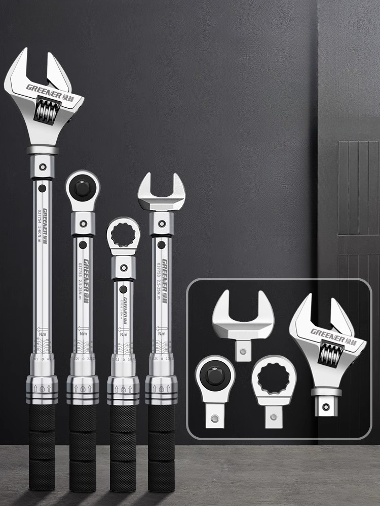 Динамометрический ключ с откры – обзор и цена Interchangeable Head Torque Wrench Open