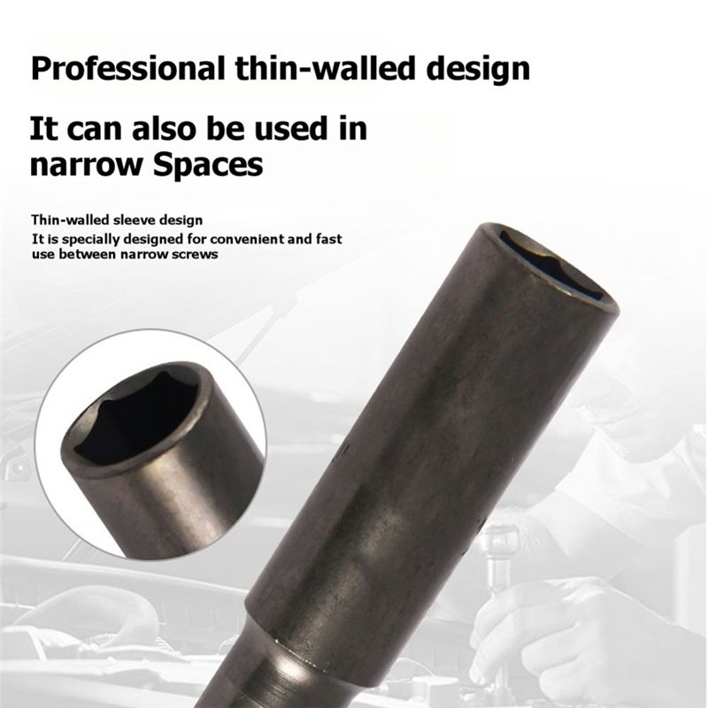 Набор удлиненных тонкостенных  – обзор и цена Impact Socket Thin Wall Deep Metric Set
