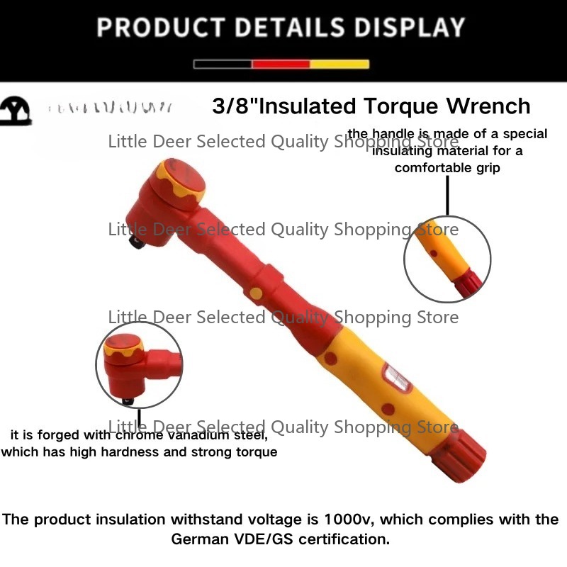 Изолированный динамометрически – обзор и цена Insulated Torque Wrench 1000V Vde Electric