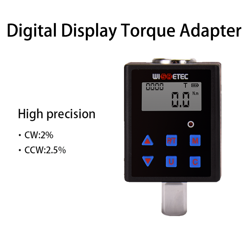 WISERETEC электронный цифровой – обзор и цена Electronic Torque Adapter 3/8 1/2 Digital