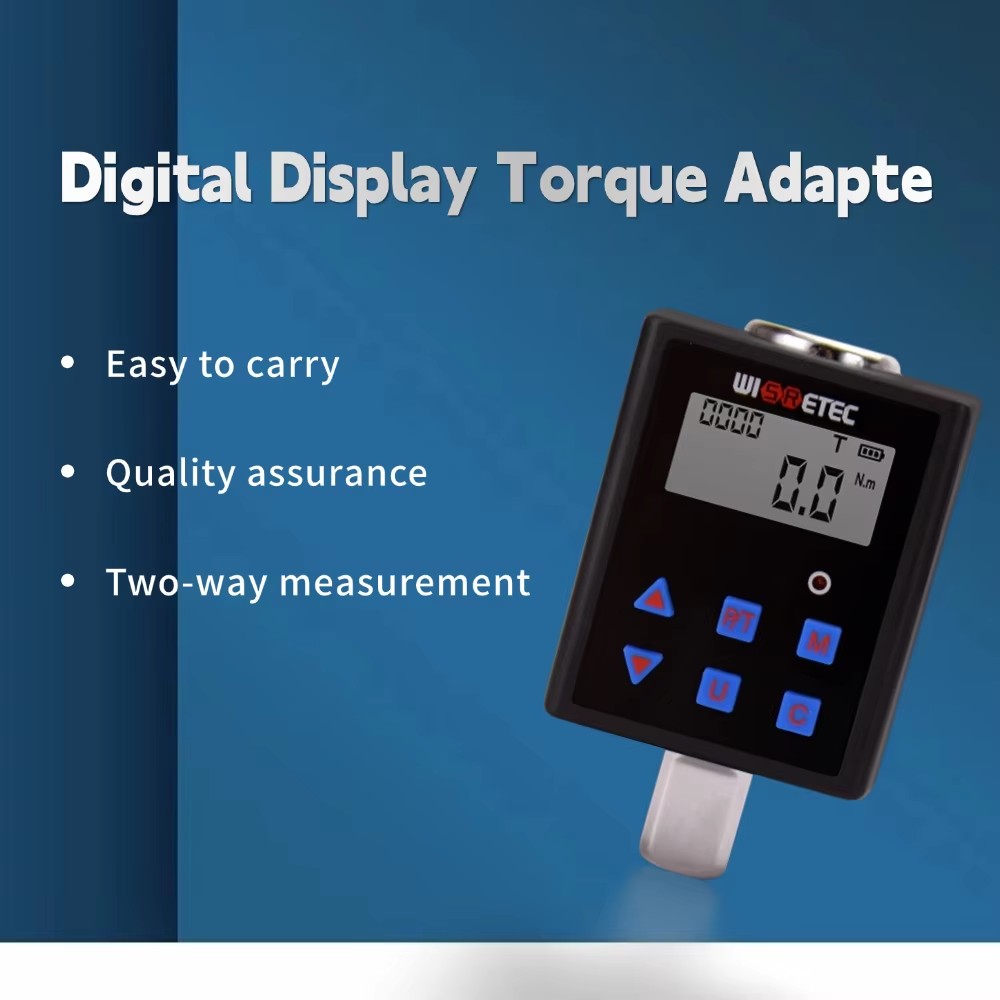 WISERETEC электронный цифровой – обзор и цена Electronic Torque Adapter 3/8 1/2 Digital