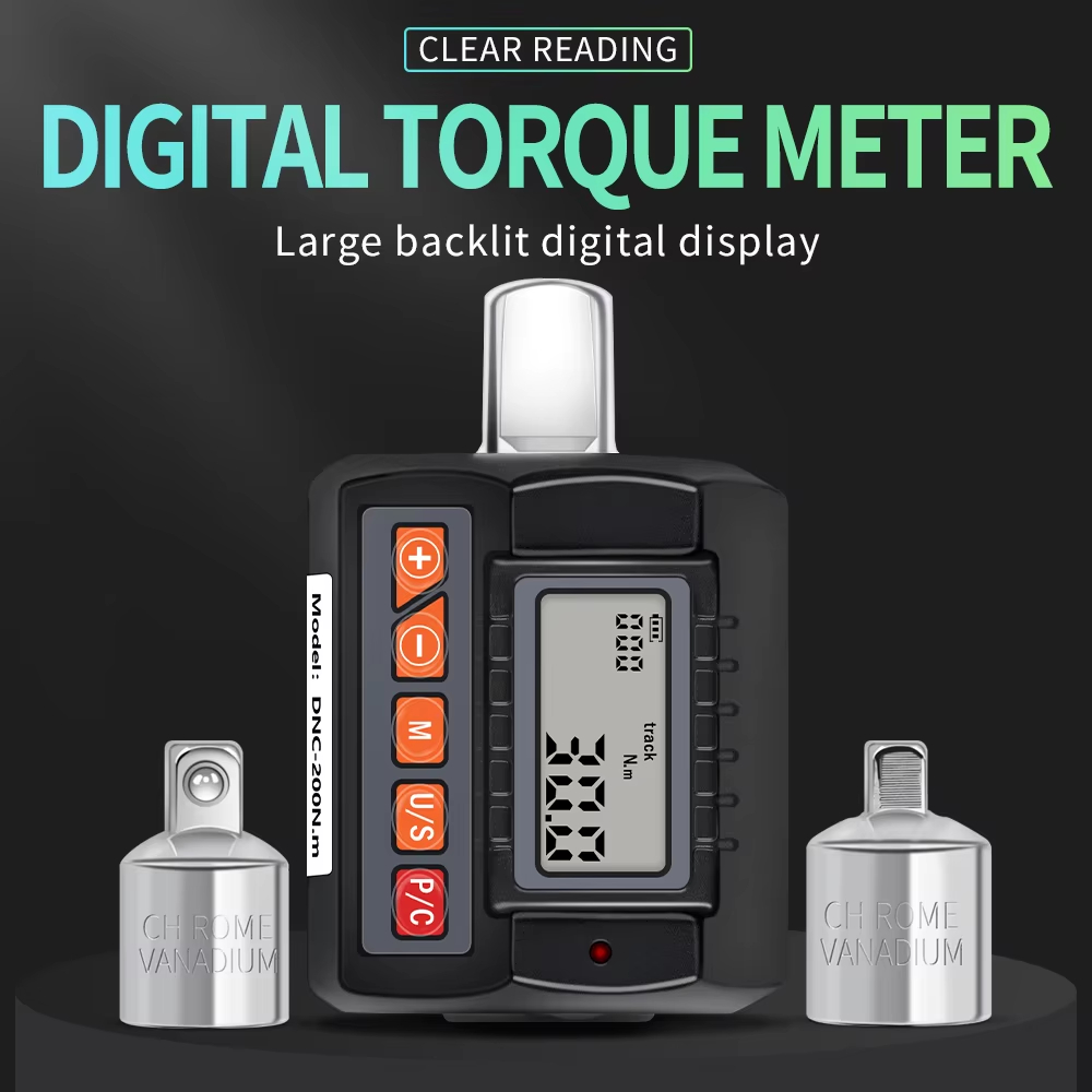 Цифровой угловой динамометриче – обзор и цена Digital Torque Wrench 1/2 Inch 200Nm