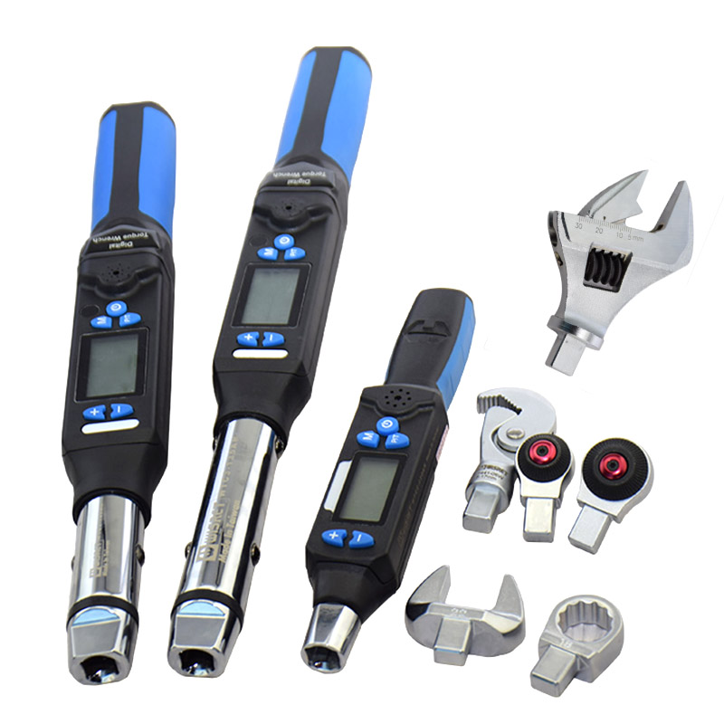 Высокоточный регулируемый элек – обзор и цена Interchangeable Head Torque Wrench Open
