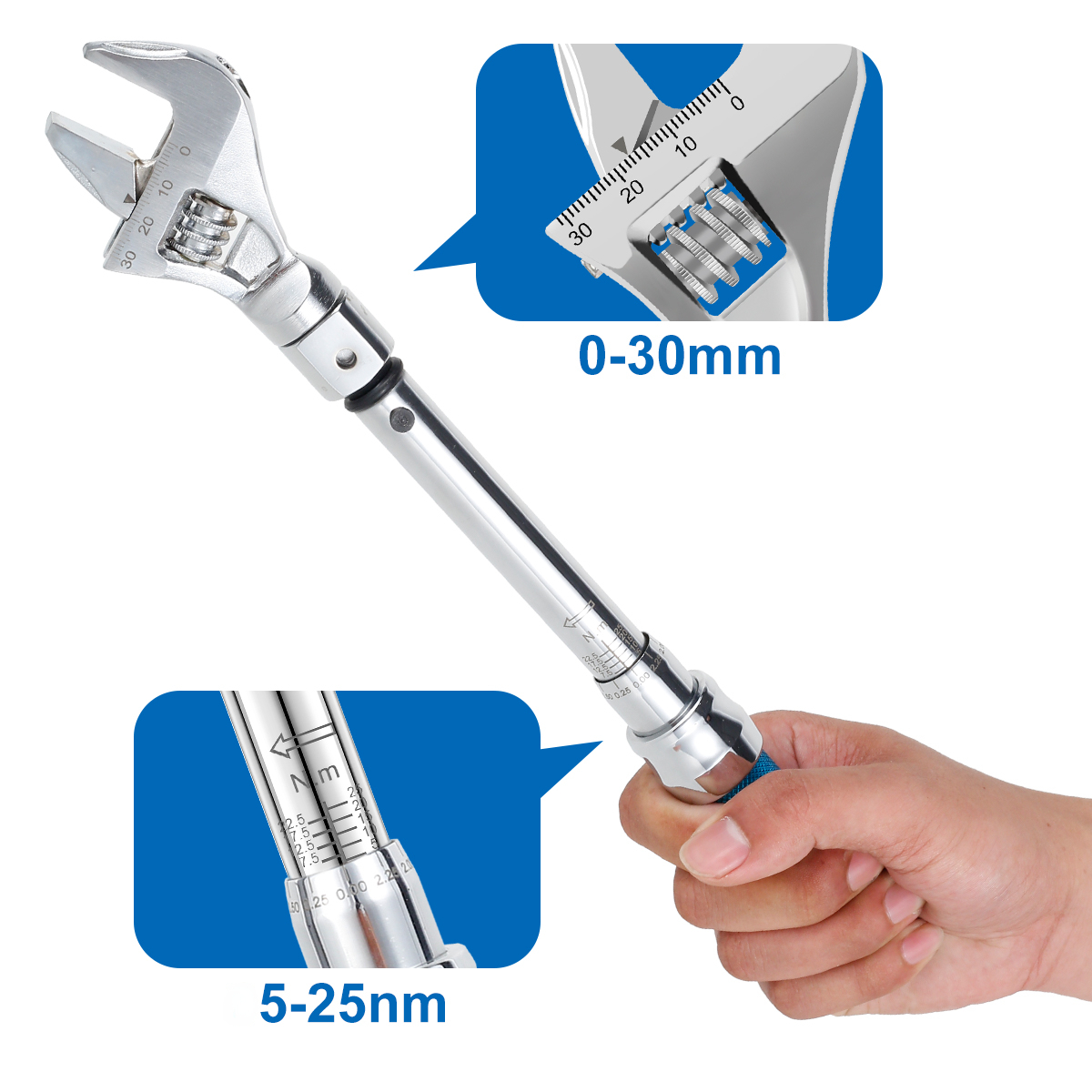 _ Стальной открытый торцевой с – обзор и цена Interchangeable Head Torque Wrench Open